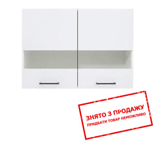 Вітрина навісна Junona Line G2W/80/57 білий глянец...